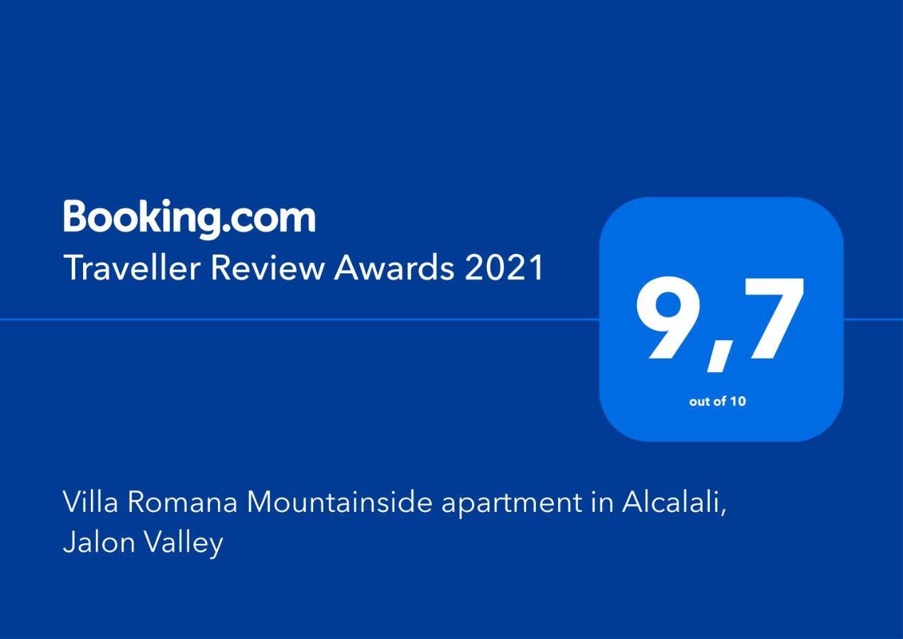 Villa Romana Mountainside Apartment In Alcalali, Jalon Valley Exterior foto