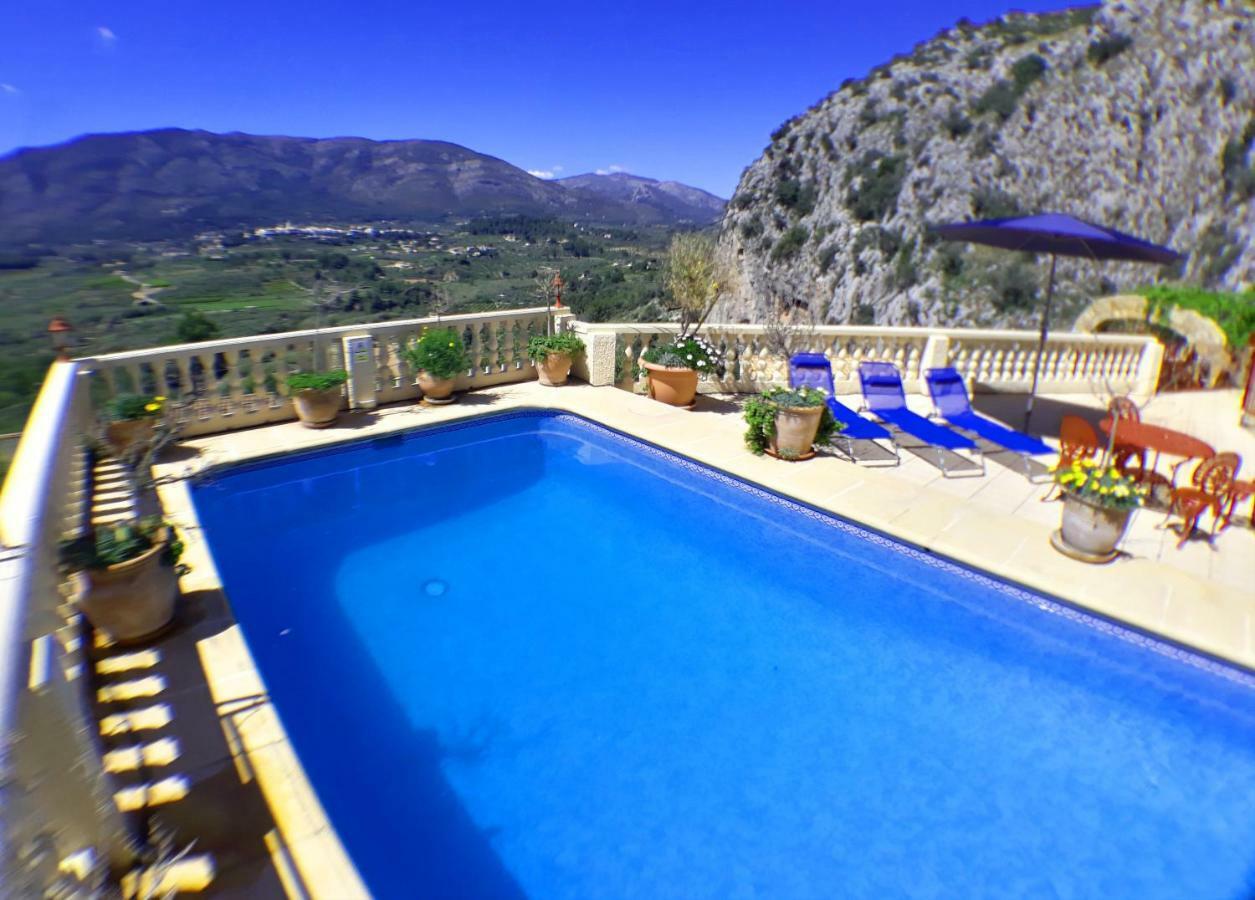 Villa Romana Mountainside Apartment In Alcalali, Jalon Valley Exterior foto